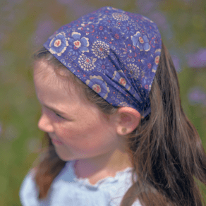 Headscarf headband- child size lavandula