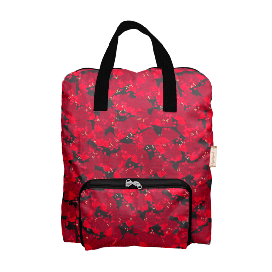Foldable rucksack Gaby féérie fuchsia