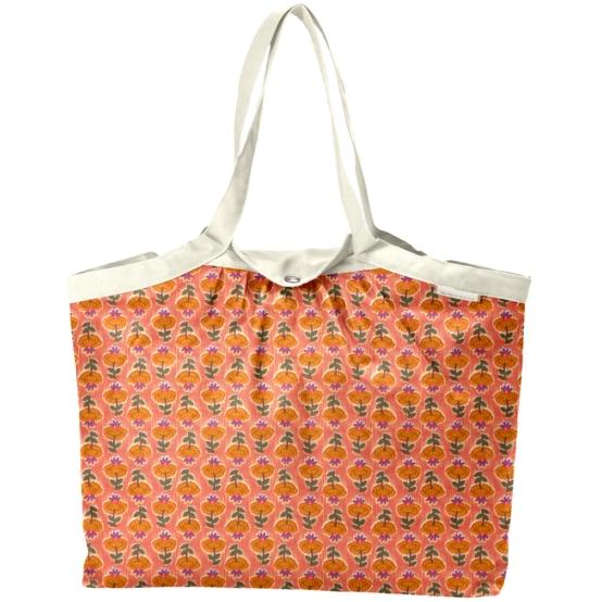 Pleated tote bag - Medium size shanti