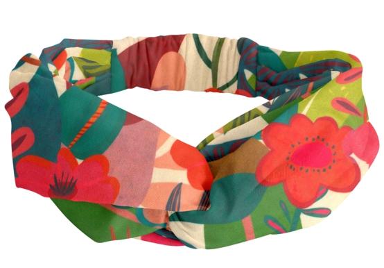 crossed headband fleurs des iles