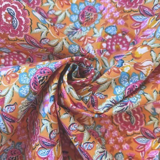 Cotton fabric ex2642 spicy garden