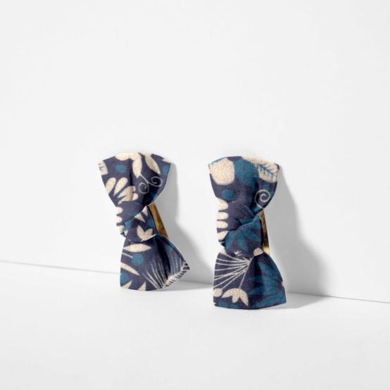 Small bows hair clips parade royale