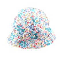 Sun Hat for baby champêtre bleuté
