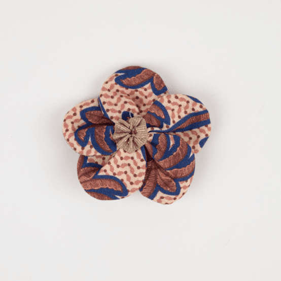 Flower petal hair slide small  palmeraie