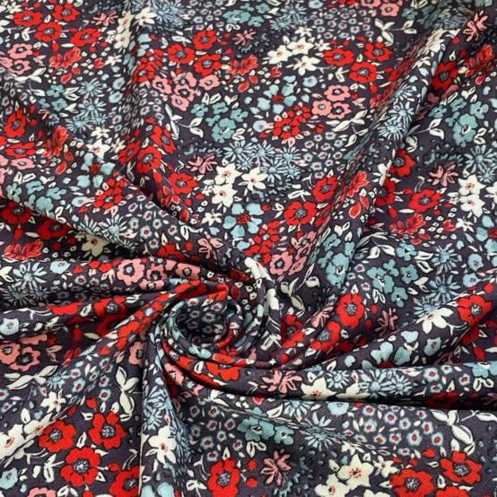 Jersey fabric jardin d'aurore