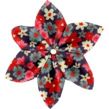 Star flower hairslide tapis rouge
