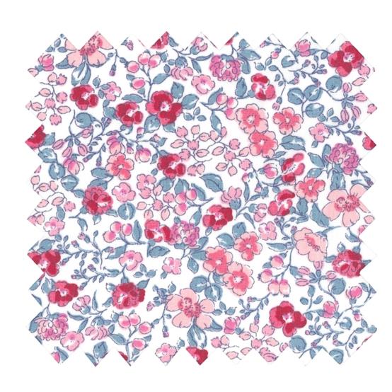 Cotton veil fabric rose grenadine