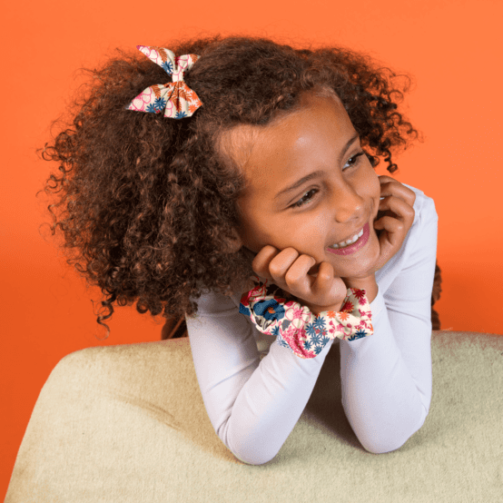 Bow tie hair slide parfum d'antan