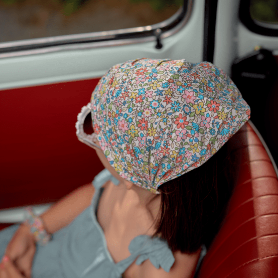Headscarf headband- child size mille et une fleurs