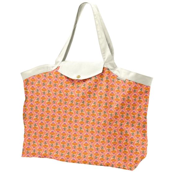Tote bag with a zip shanti