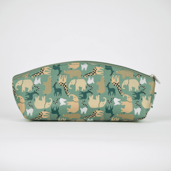 Pencil case safari kaki
