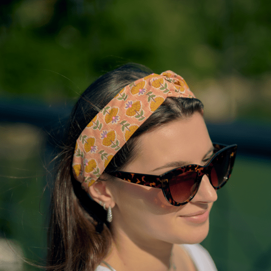 crossed headband shanti