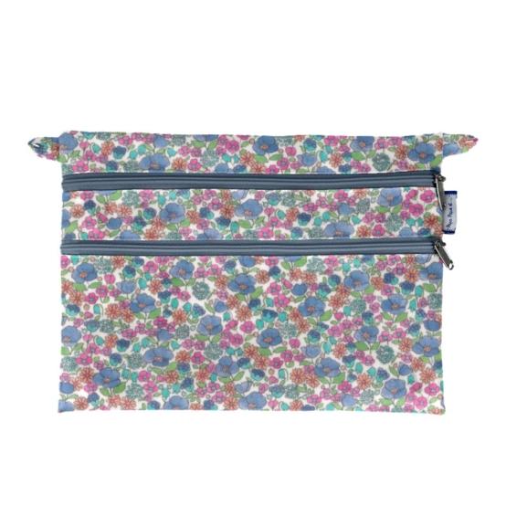 Aloïs flat pouch pastel fleuri