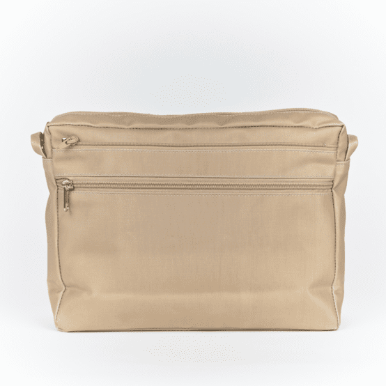 Large shoulder bag base camel