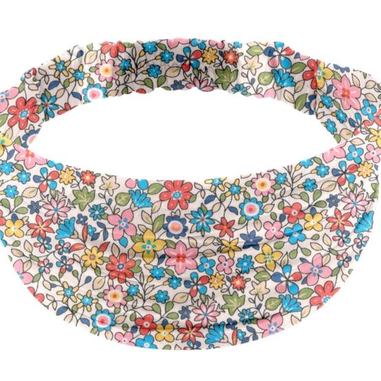 Headscarf headband- child size mille et une fleurs