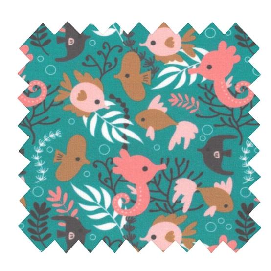 1 m fabric coupon sous l'océan