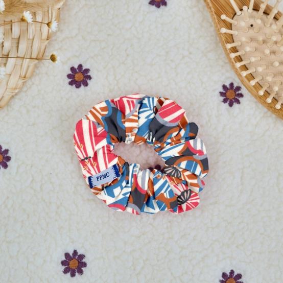 Small scrunchie anémones rayées