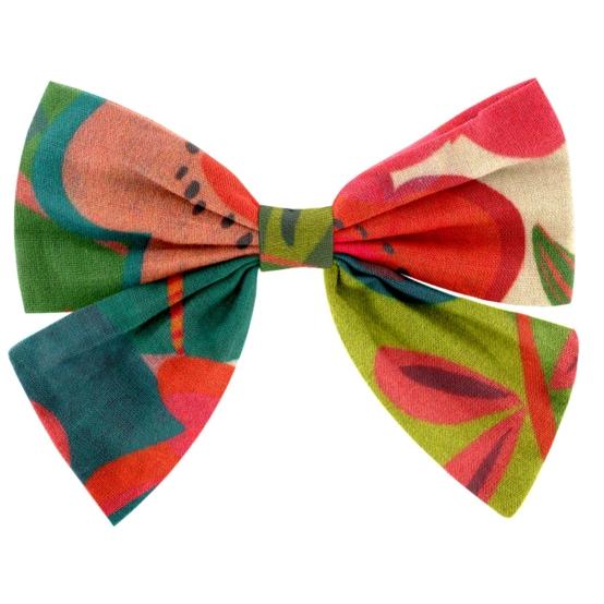 Bow tie hair slide fleurs des iles