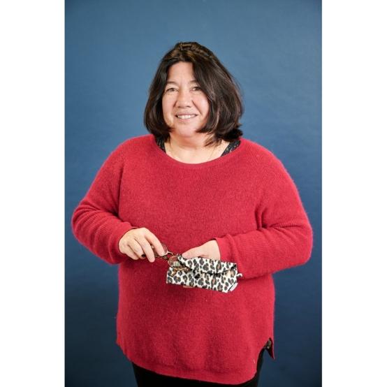 Glasses case leopard