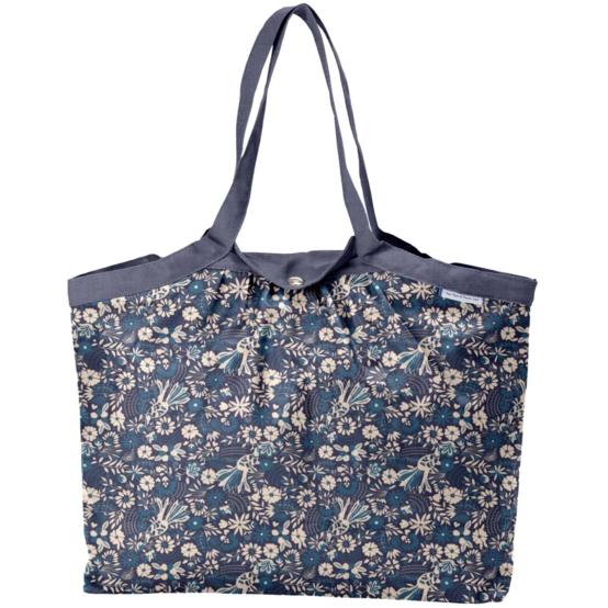 Pleated tote bag - Medium size parade royale