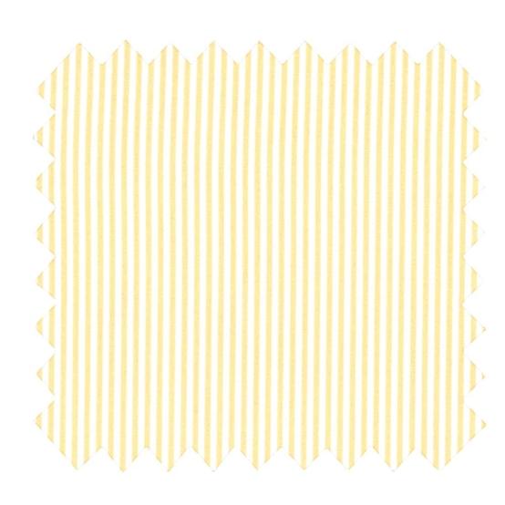 Cotton fabric yellow stripes