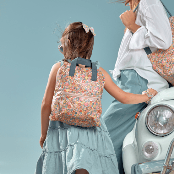 Gaby small backpack mille et une fleurs