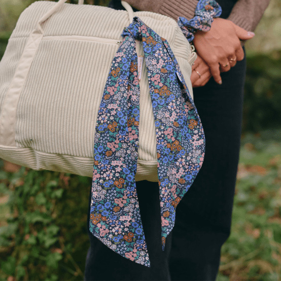 Long tail scrunchie monet lilas