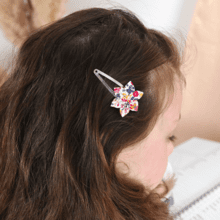 Star flower hairclip lianes printanieres