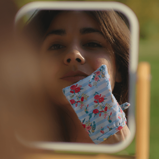 Make-up Remover Glove horizons fleuris