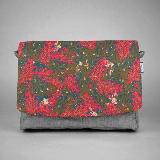 Square flap of saddle bag  ballet merveilleux