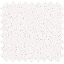1 m fabric coupon white sequined