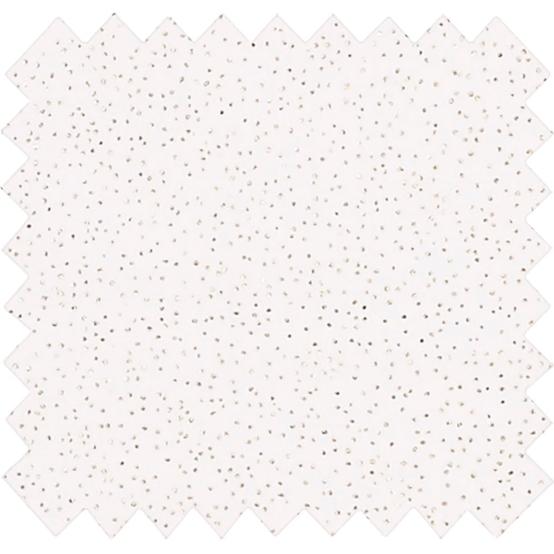 1 m fabric coupon white sequined