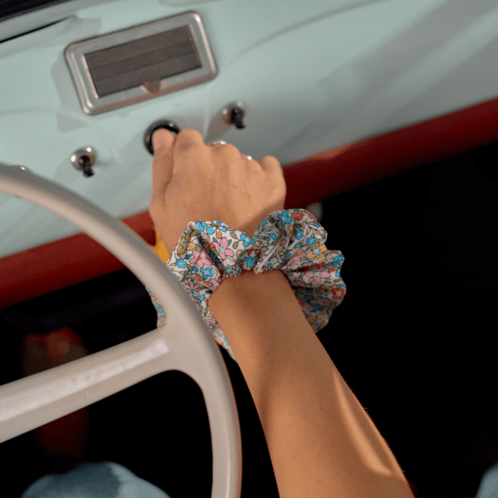 Scrunchie mille et une fleurs