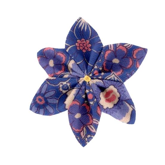 Star flower hairslide lavandula