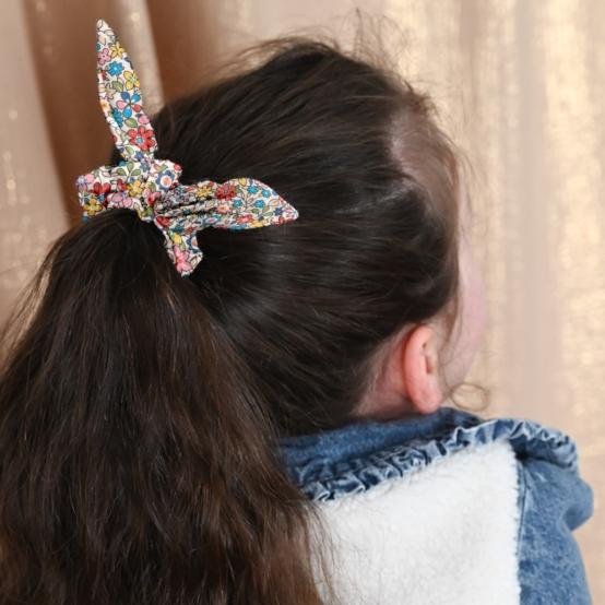 Bunny ear Scrunchie mille et une fleurs
