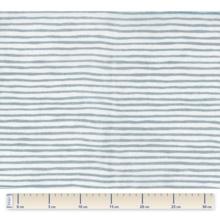 Coated fabric striped blue gray glitter