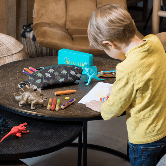 Pencil case jurassic dino marine