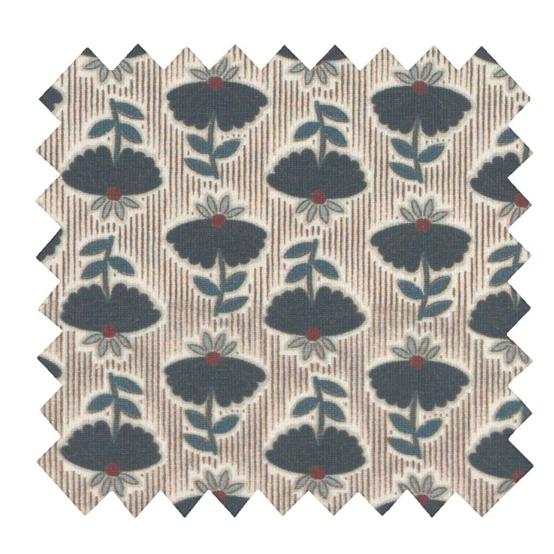 Jersey fabric shanti marine or