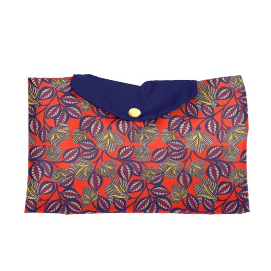 Pleated tote bag - Medium size calypso