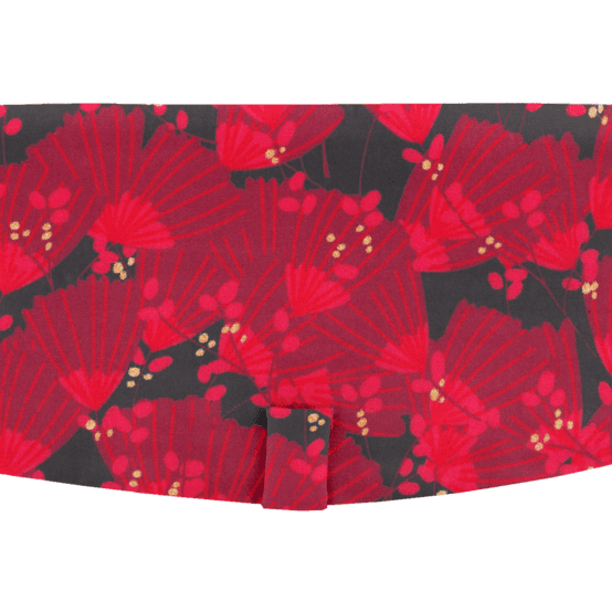 Flap of shoulder bag féérie fuchsia