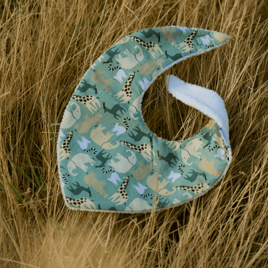 bandana bib safari kaki