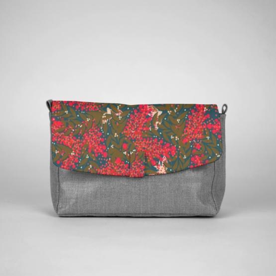 Flap of shoulder bag ballet merveilleux