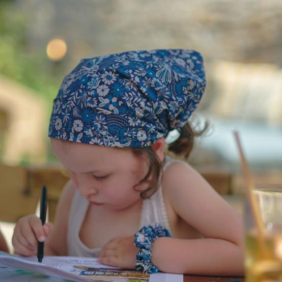 Headscarf headband- child size parade royale