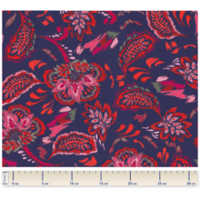 Cotton fabric purple d'amour