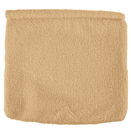 Square flap of saddle bag  moumoute camel