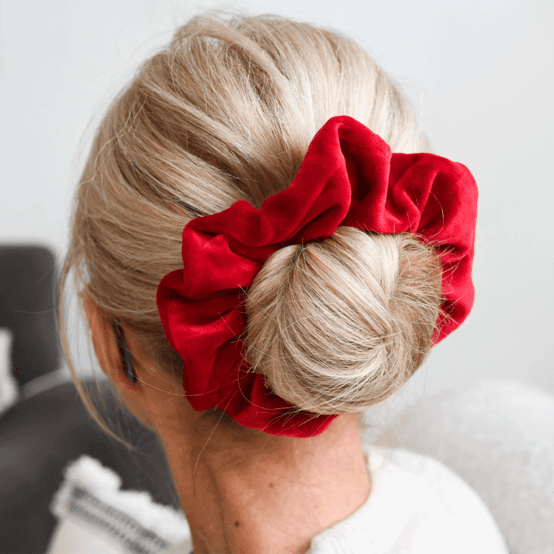 Scrunchie red velvet