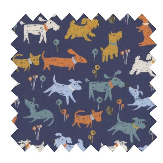 1 m fabric coupon copain canin