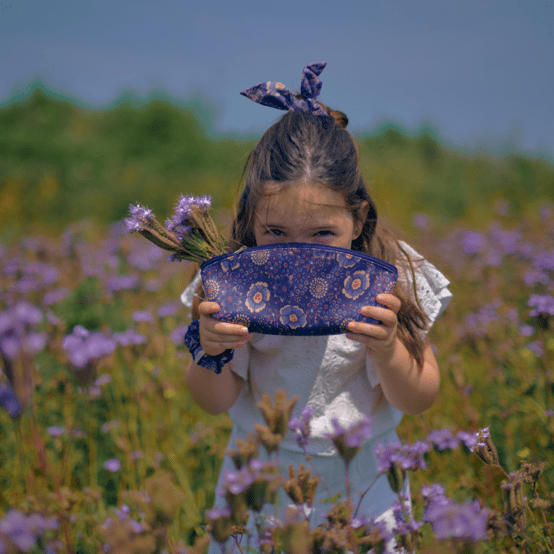 Pencil case lavandula