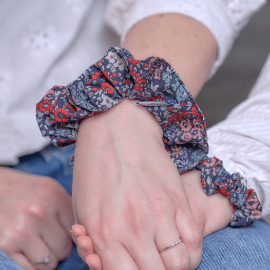 Scrunchie jardin d'aurore