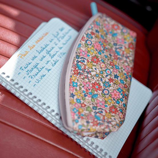 Pencil case mille et une fleurs